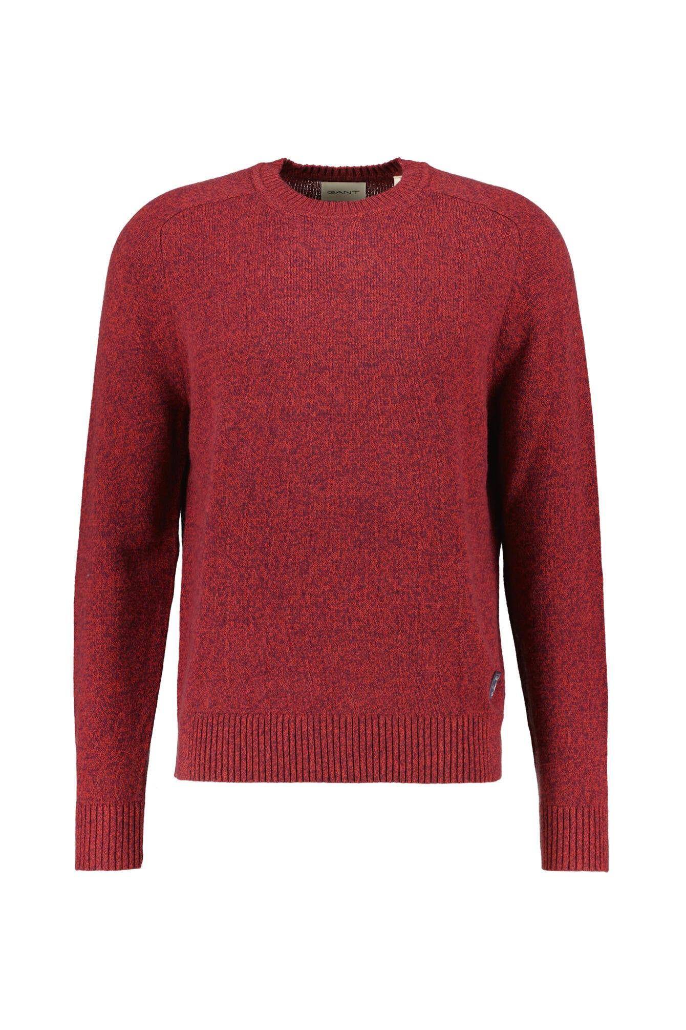 Strickpullover aus Wollmix - 604-PLUMPED RED - Rot