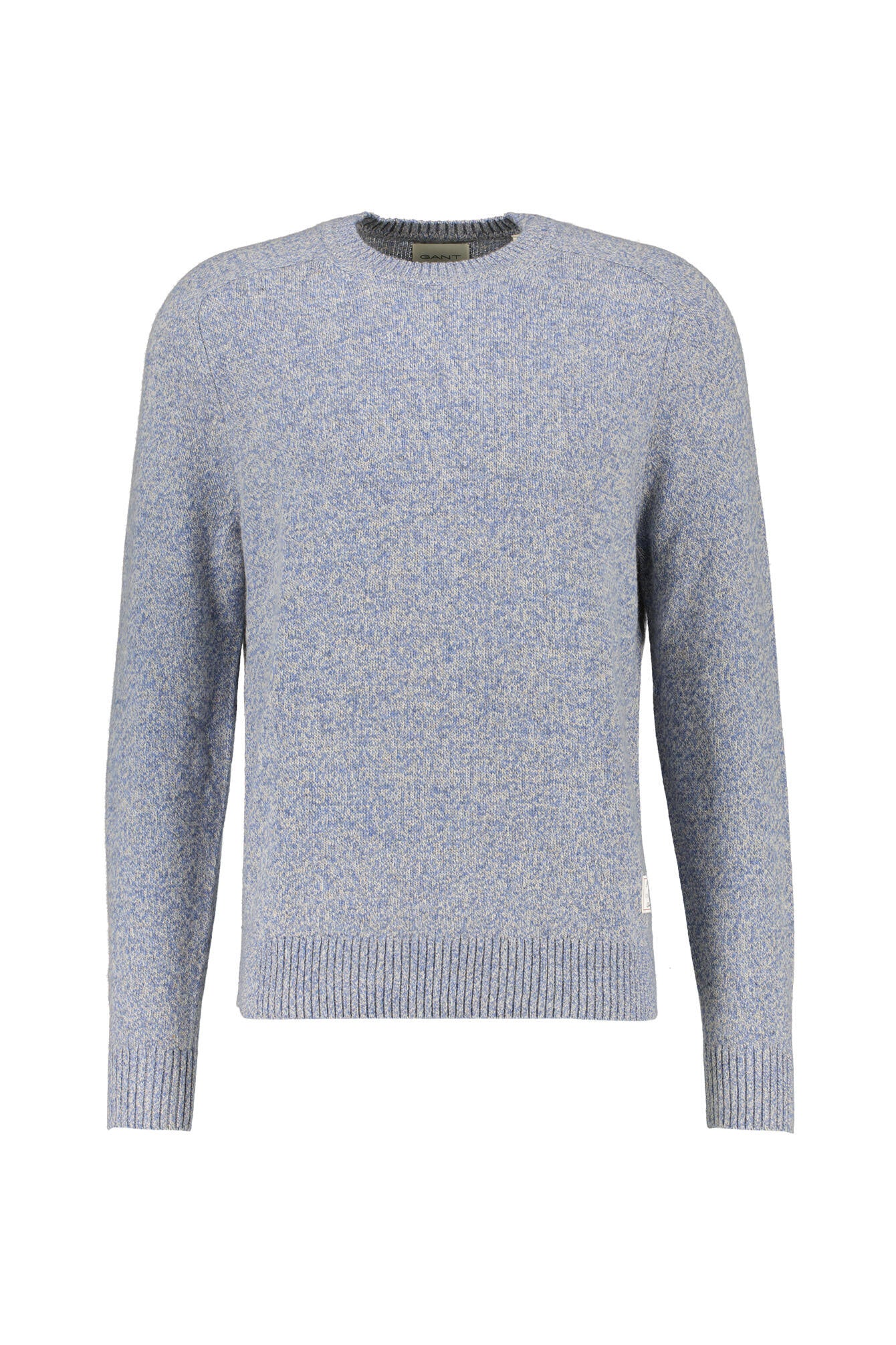 Strickpullover aus Wollmix - 906-DENIM BLUE MELANGE - Blau