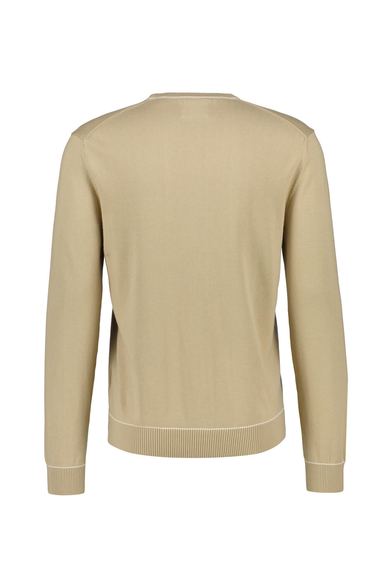 Strickpullover aus Baumwollmix - 200-OAT BEIGE - Beige