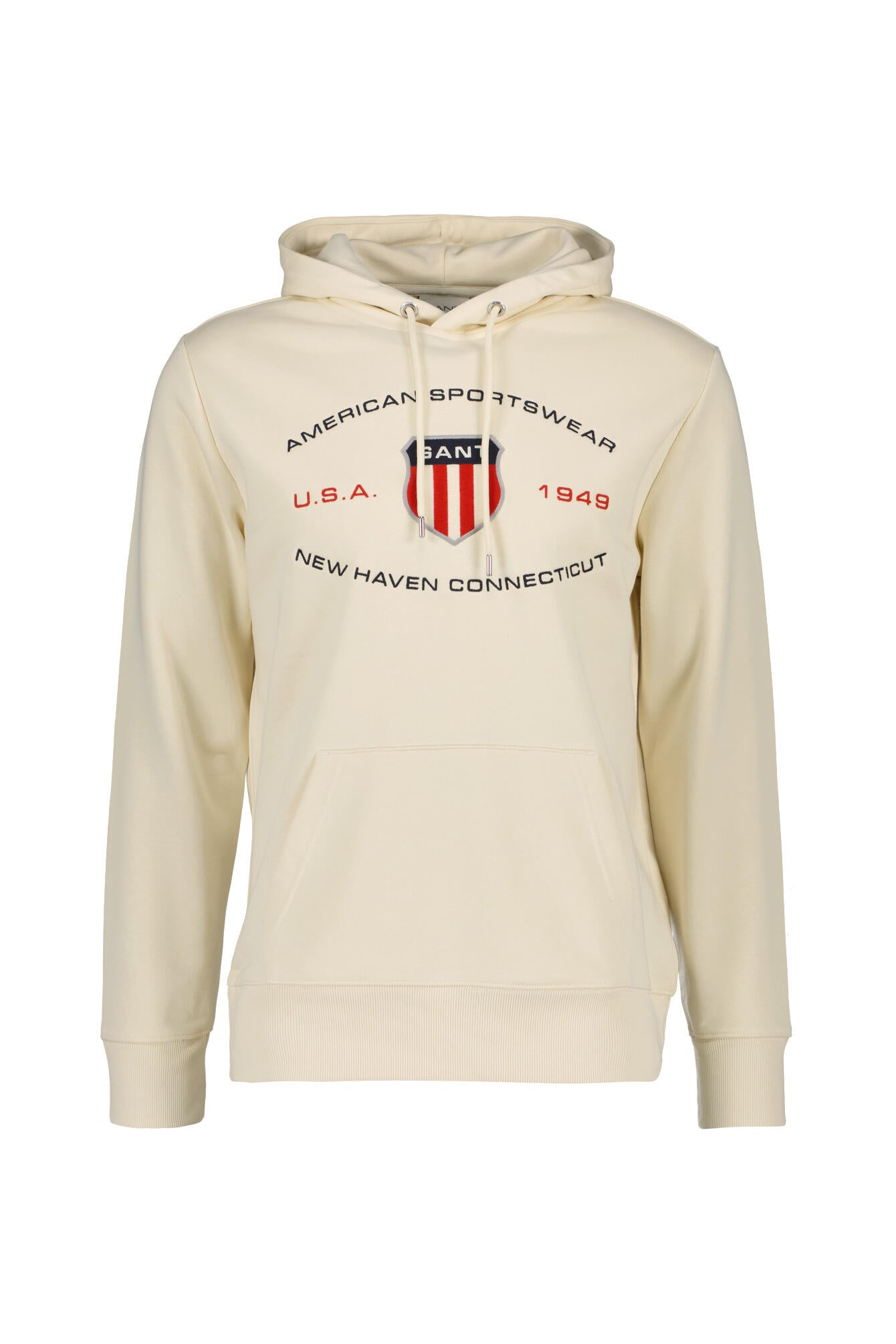 Sweathoodie aus Baumwolle - 119-CREAMED WHITE - Creme