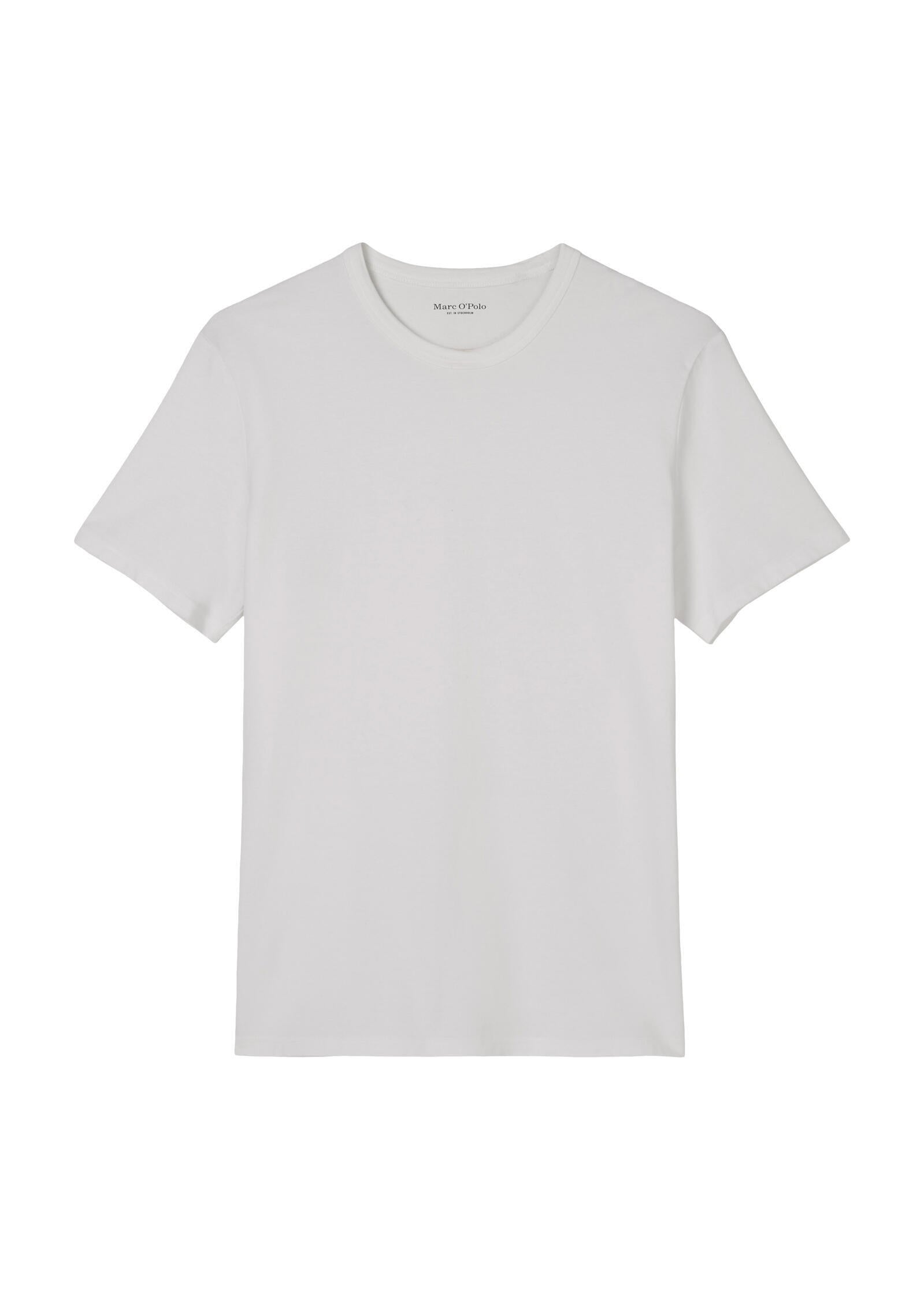 T-Shirt aus Baumwolle - 100-white - Weiß