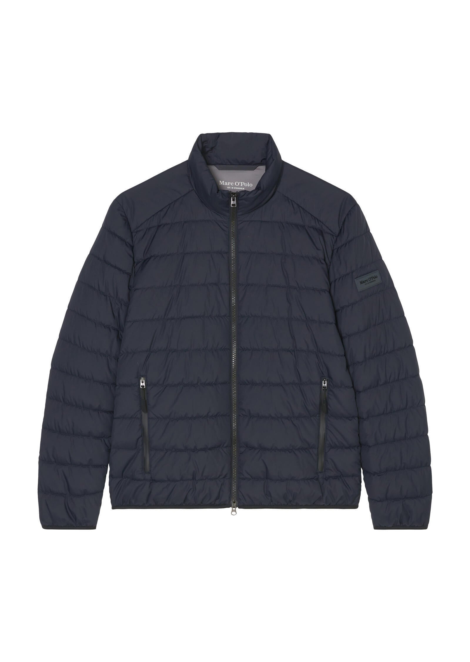 Steppjacke mit Stehkragen - 898-dark navy - Blau