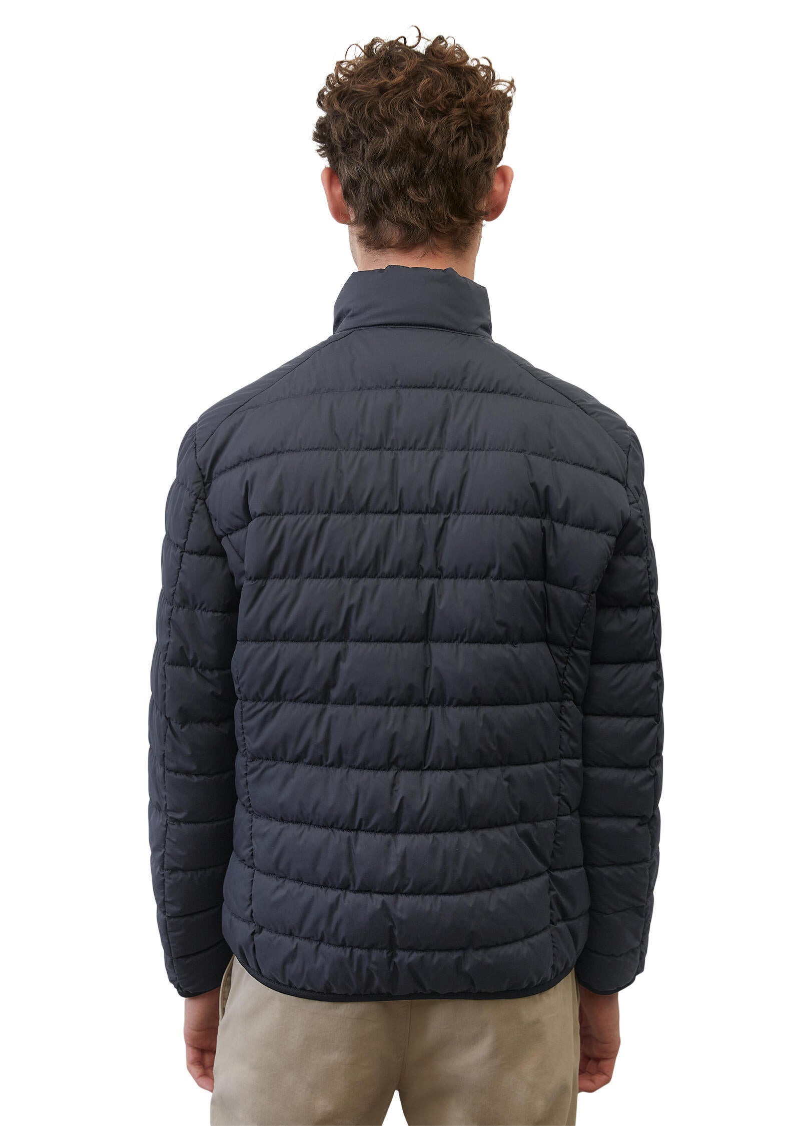 Steppjacke mit Stehkragen - 898-dark navy - Blau