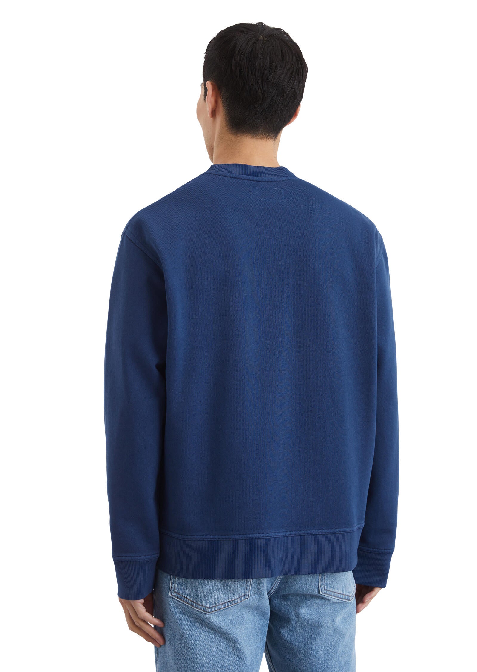 Sweatshirt aus Baumwolle - 871-iris ink - Blau