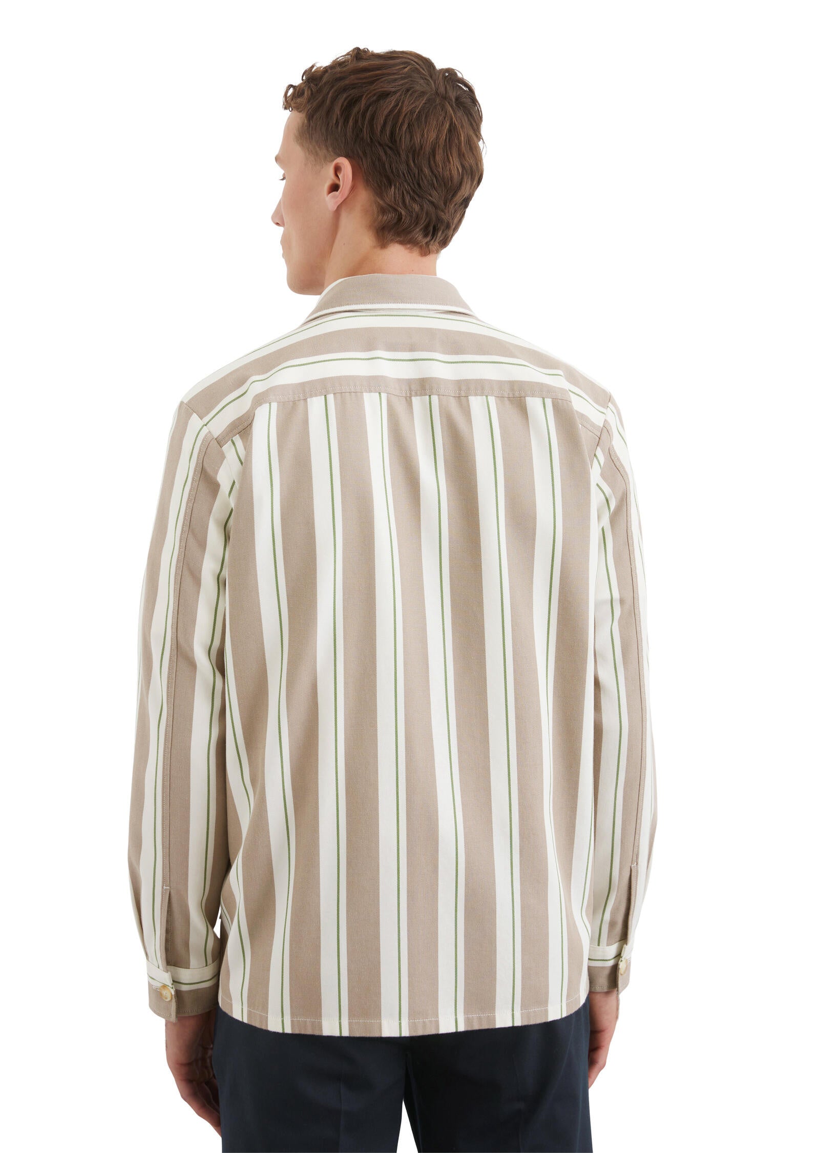 Overshirt Loose Fit - Z72-multi/ charleston gray - Braun