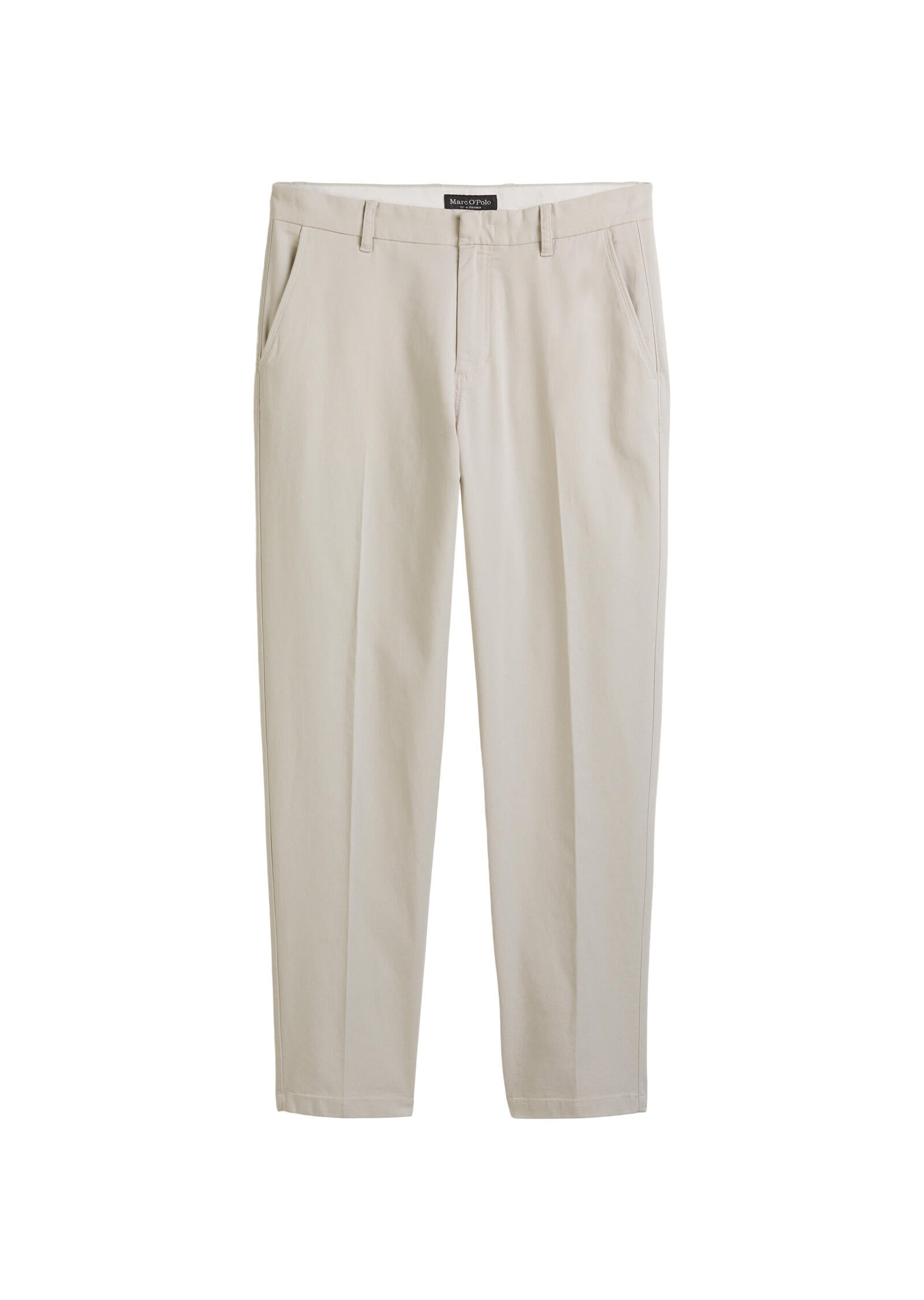 Stoffhose Relaxed Fit - 707-gray silk - Beige