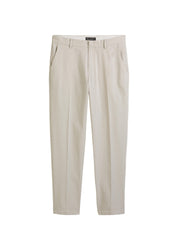 Stoffhose Relaxed Fit - 707-gray silk - Beige