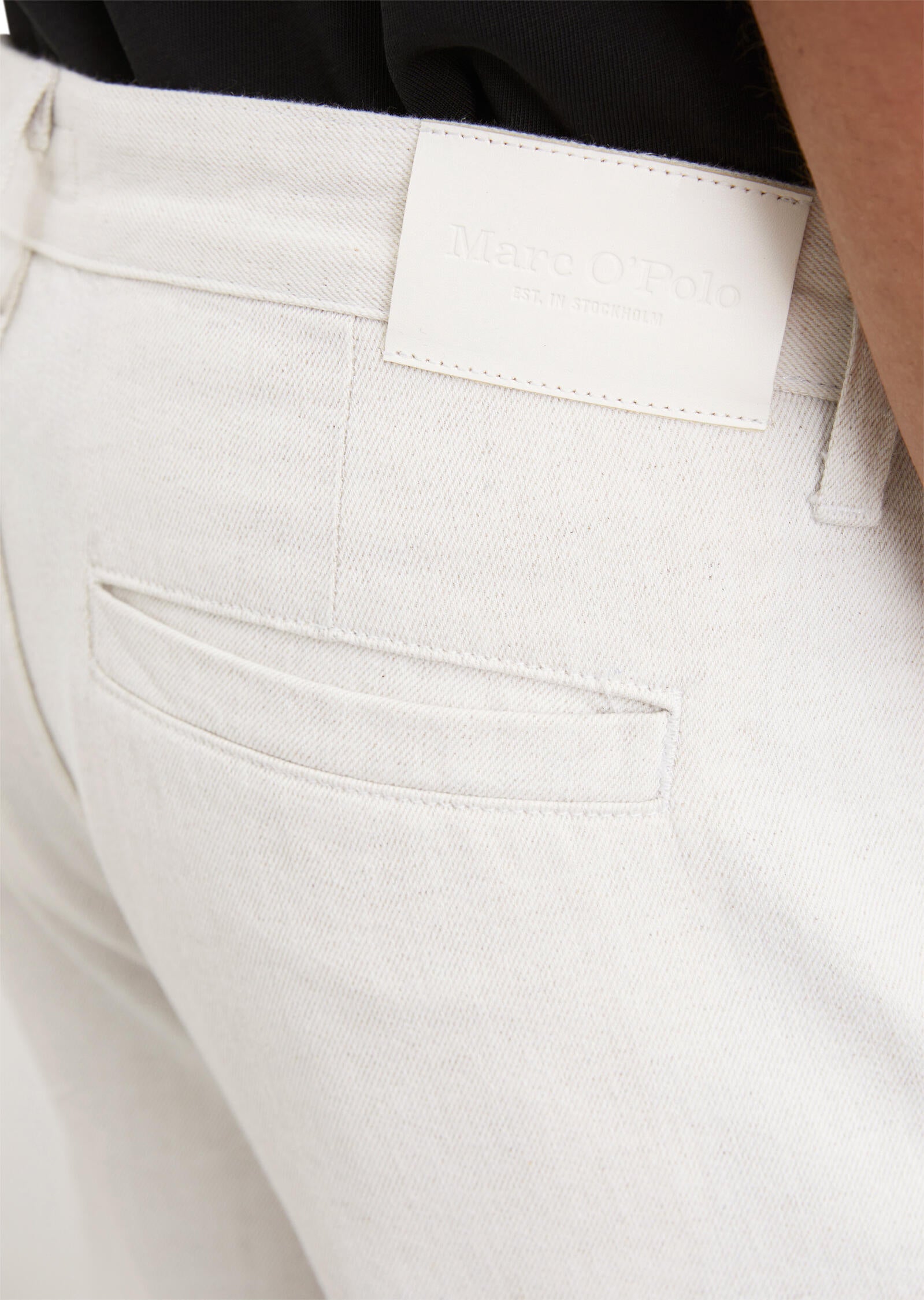 Jeans Tapered Fit - 006-Nappy ecru light wash - Grau