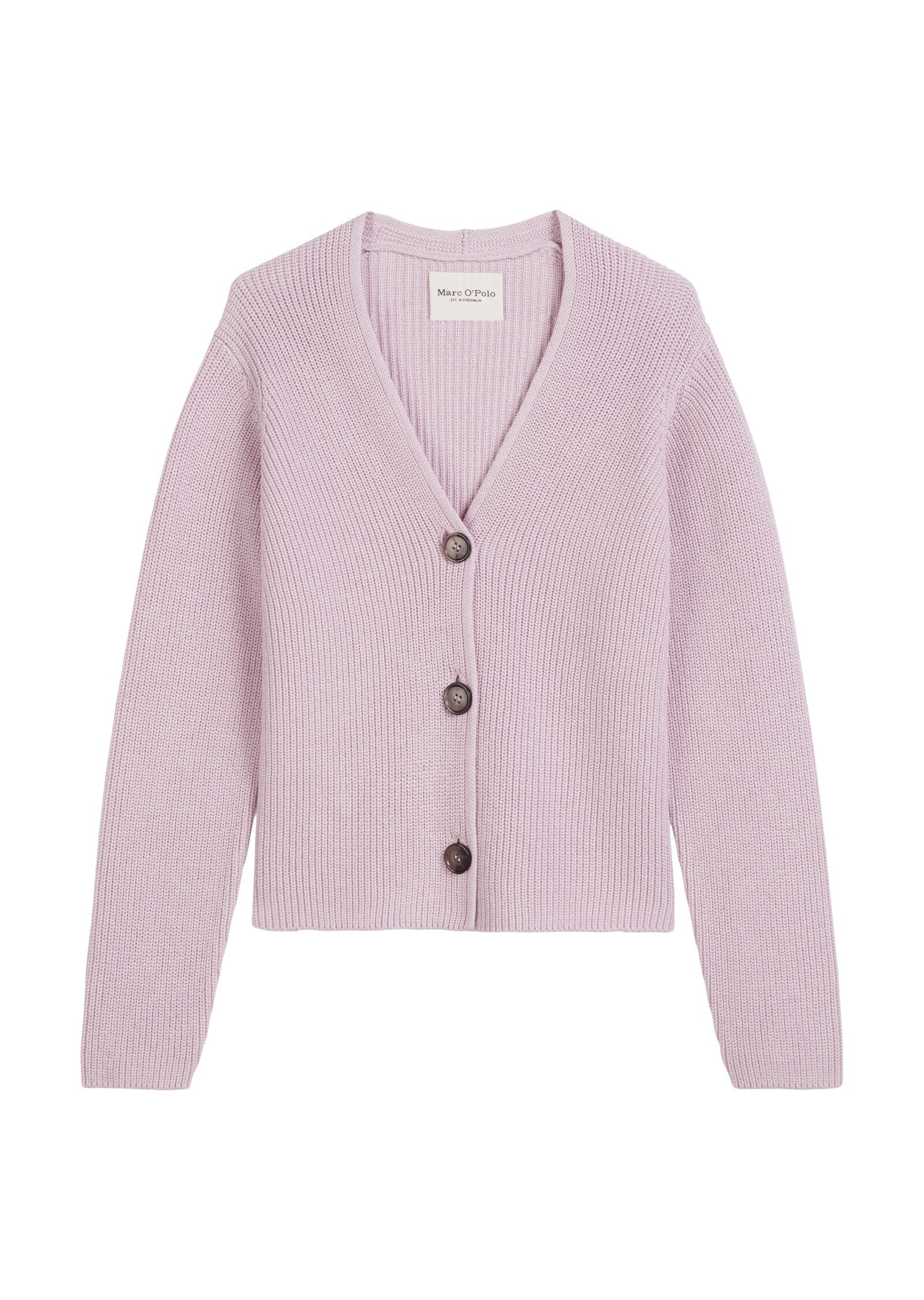 Cardigan aus Baumwolle - 609-pale lilac - Rosa