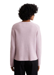 Cardigan aus Baumwolle - 609-pale lilac - Rosa