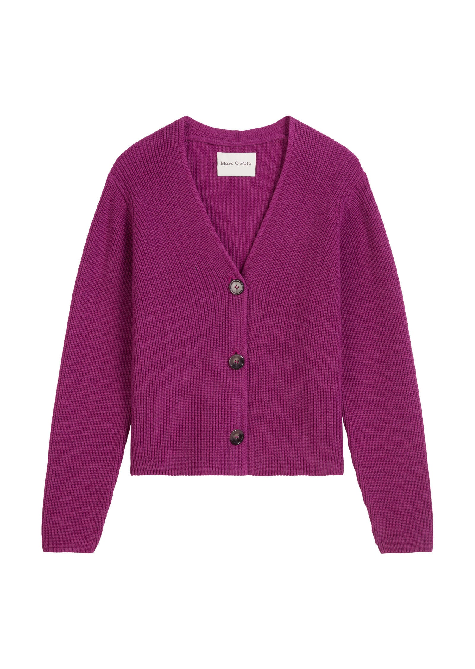 Cardigan aus Baumwolle - 650-fresh berry - Violett
