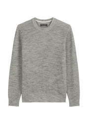 Strickpullover aus Baumwollmix - Z52-multi/heavy knit - Grau