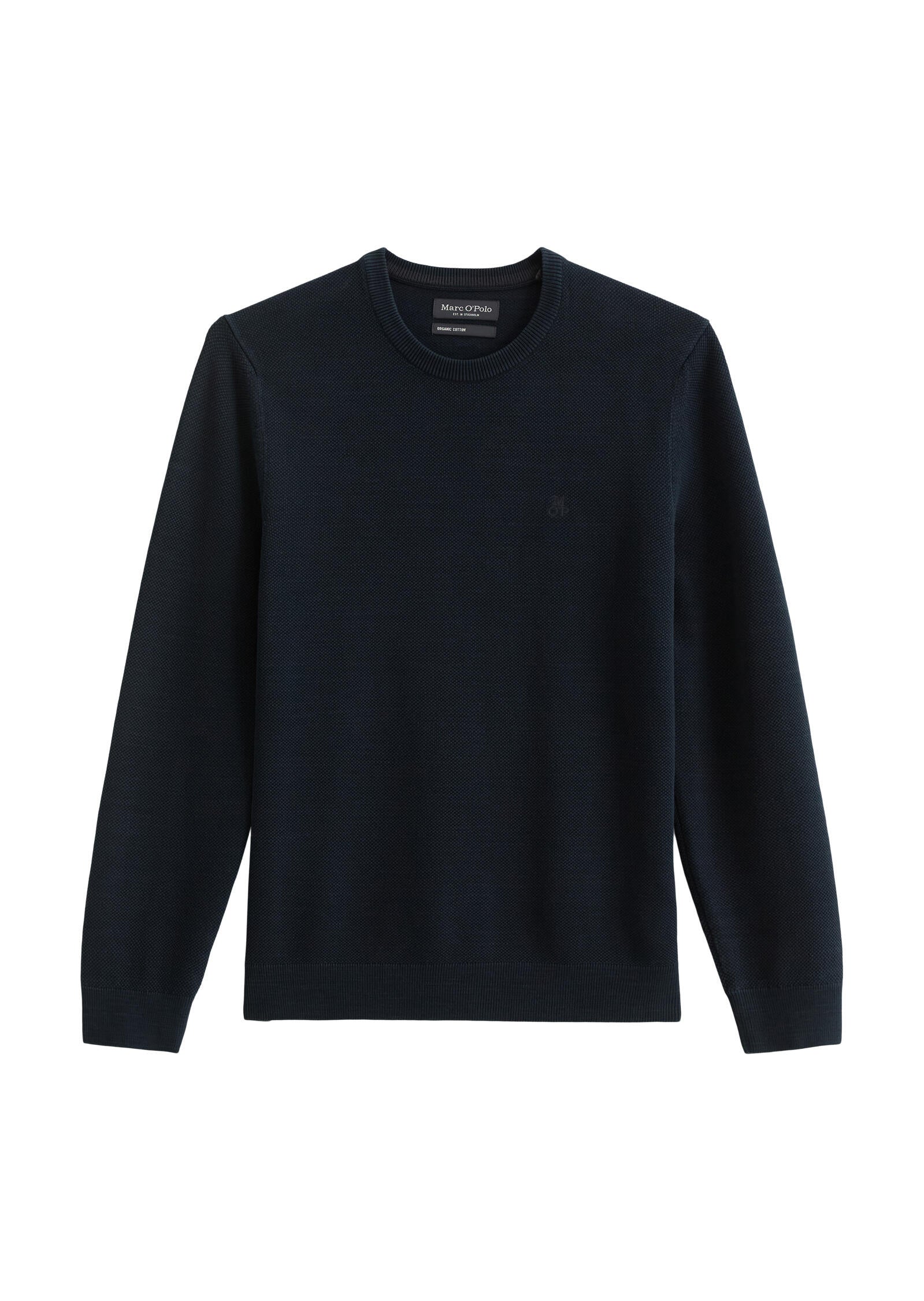 Strickpullover - 907-silver gray melange - Blau