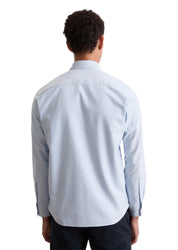 Hemd gestreift Regular Fit - H83-multi/ cool cobalt - Blau