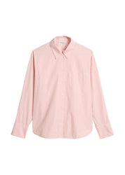 Freizeitbluse gestreift - 7940-Medium Pink_Multi_01 - Pink