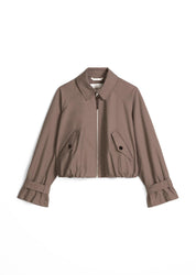 Blouson aus Baumwollmix - 1971-Chalky Brown - Braun