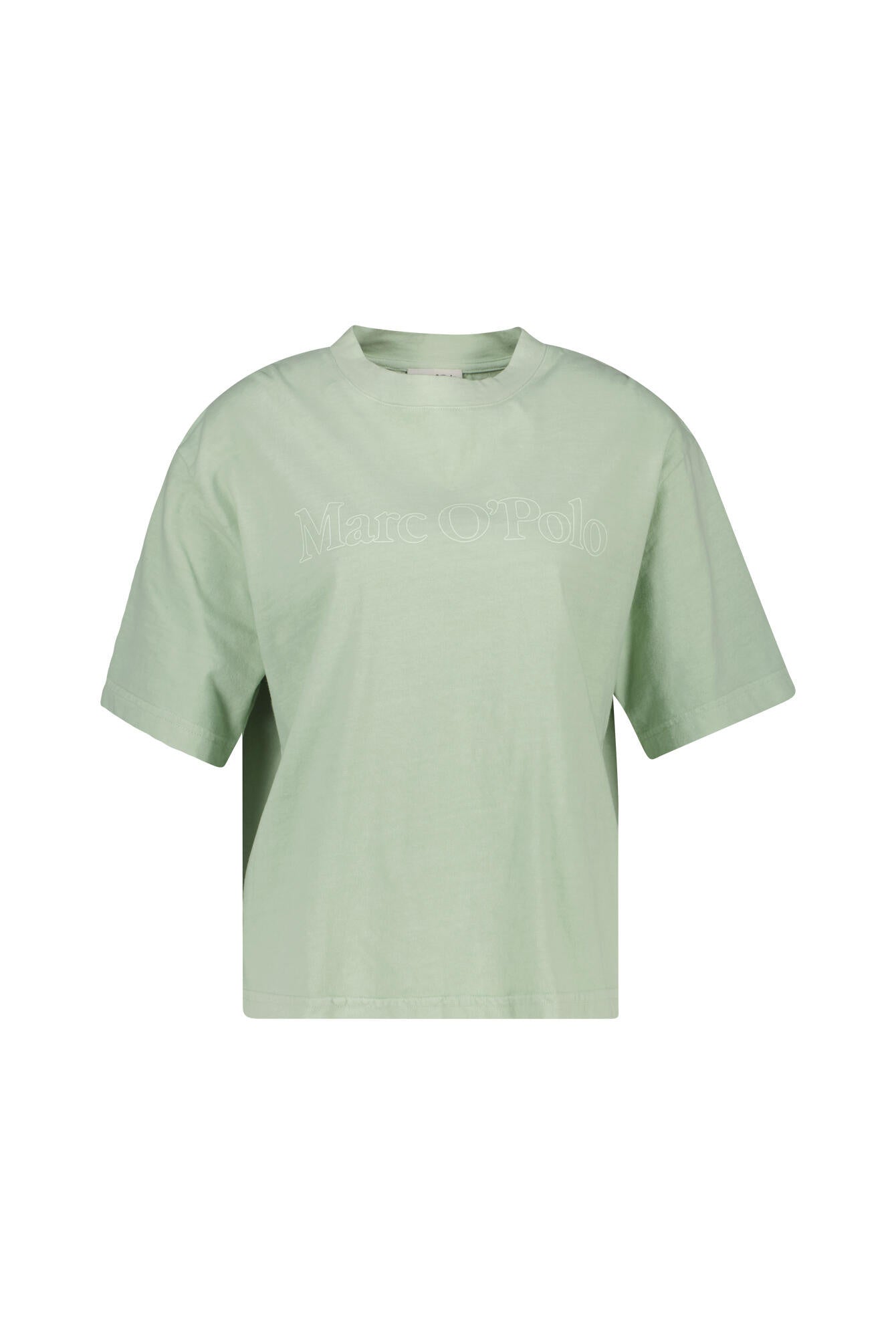 T-Shirt oversized aus Baumwolle - 3782-Calm Sage - Grün