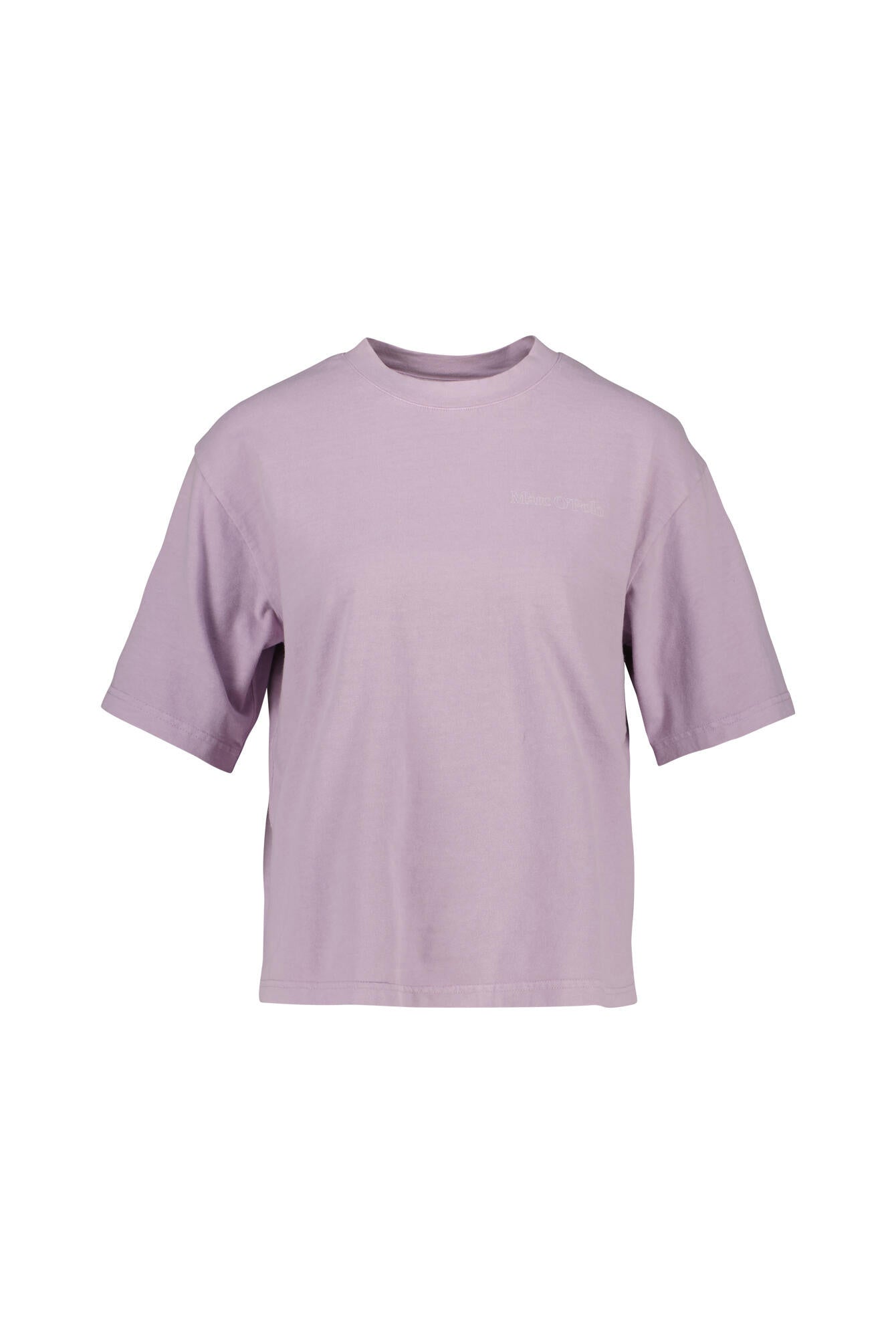 T-Shirt oversized aus Baumwolle - 6644-Dusty Lavender - Violett