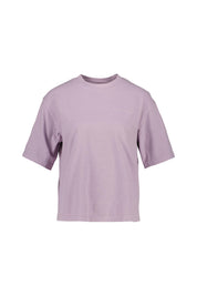 T-Shirt oversized aus Baumwolle - 6644-Dusty Lavender - Violett