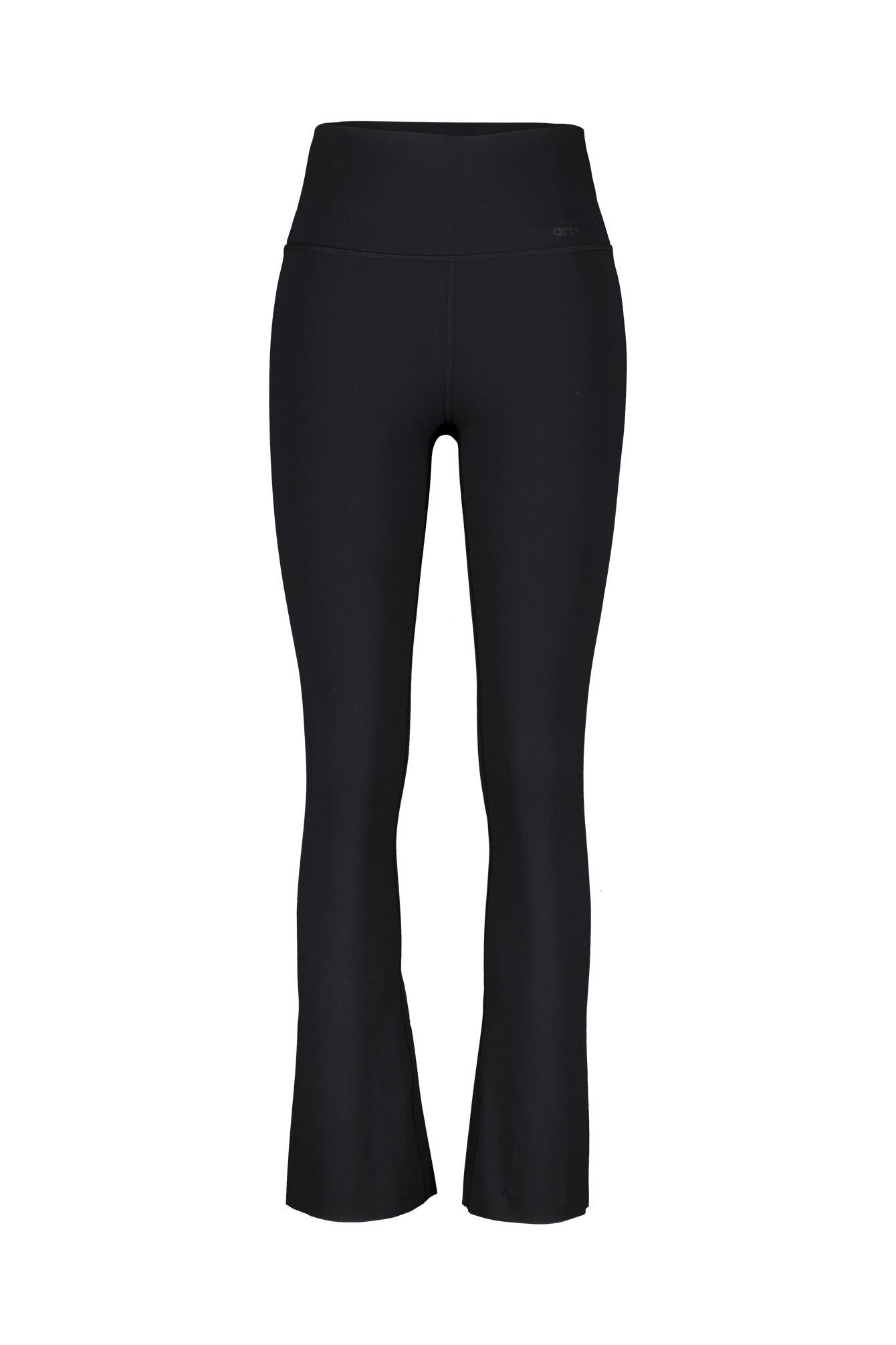 Funktionsleggings Flared Leg - 10-Black - Schwarz