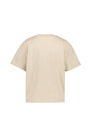T-Shirt aus Baumwolle Boxy Fit - 91-Café au lait - Beige
