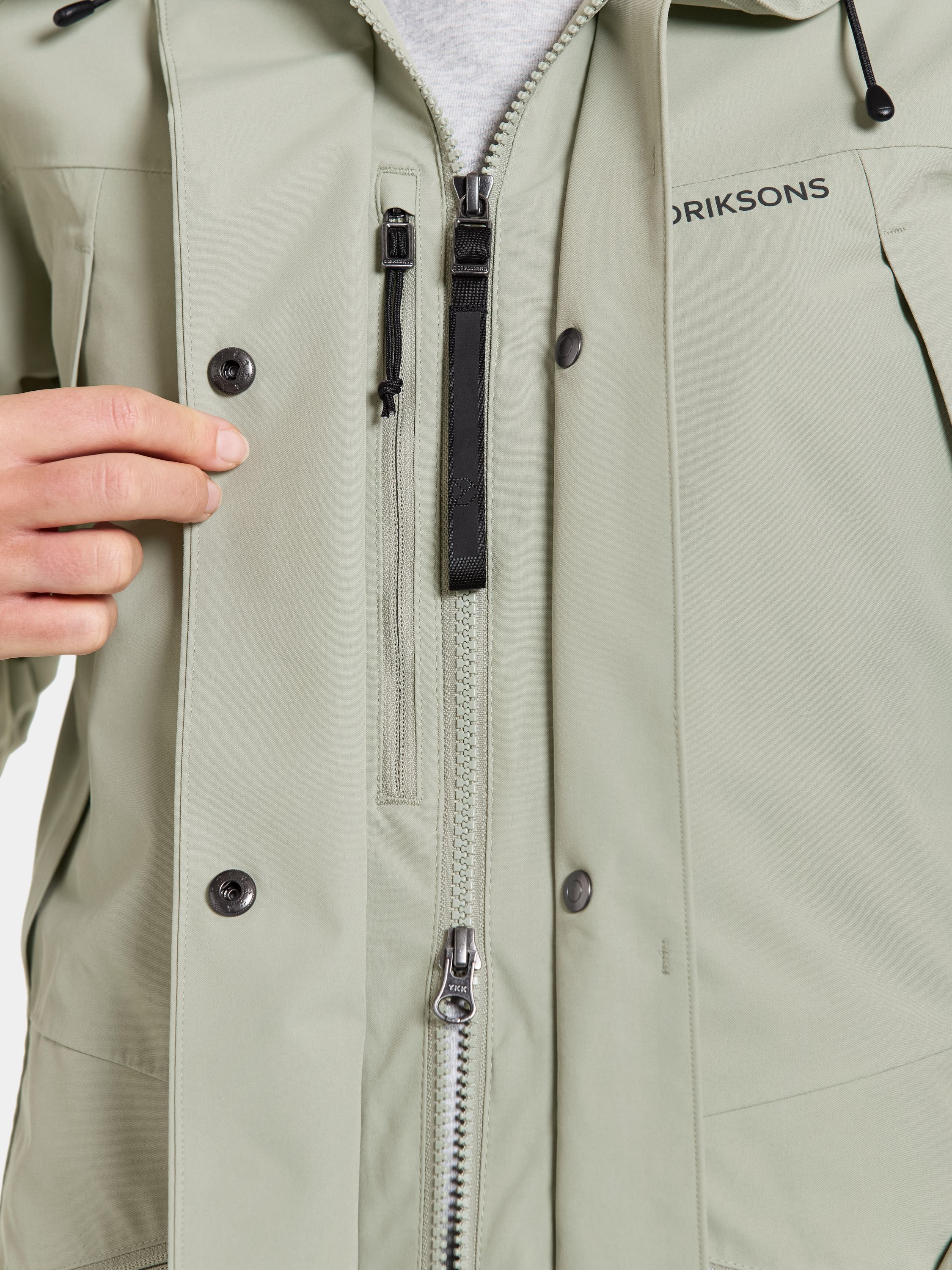 Parka ILMA - H03-Wilted leaf - Grün