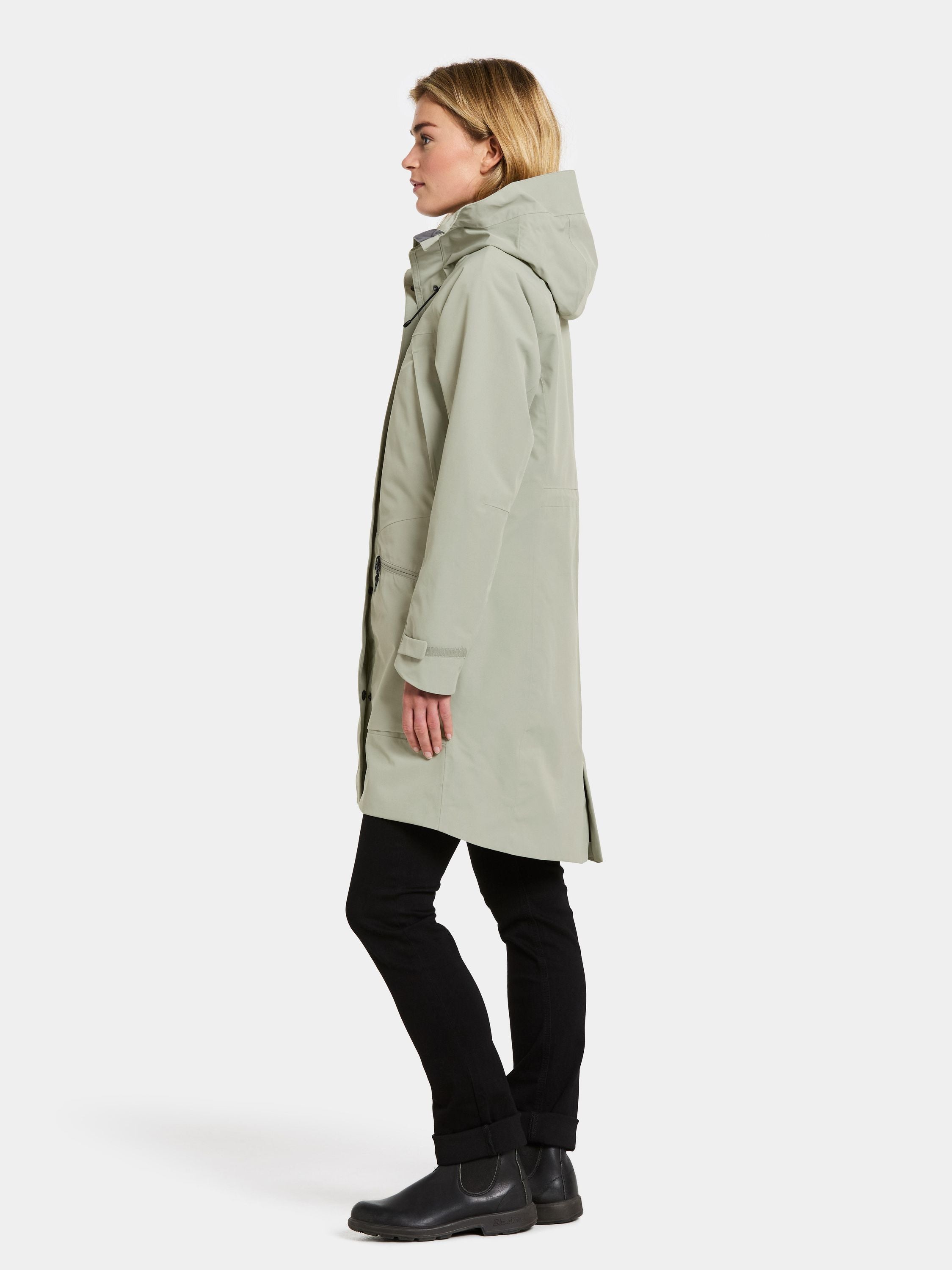 Parka ILMA - H03-Wilted leaf - Grün