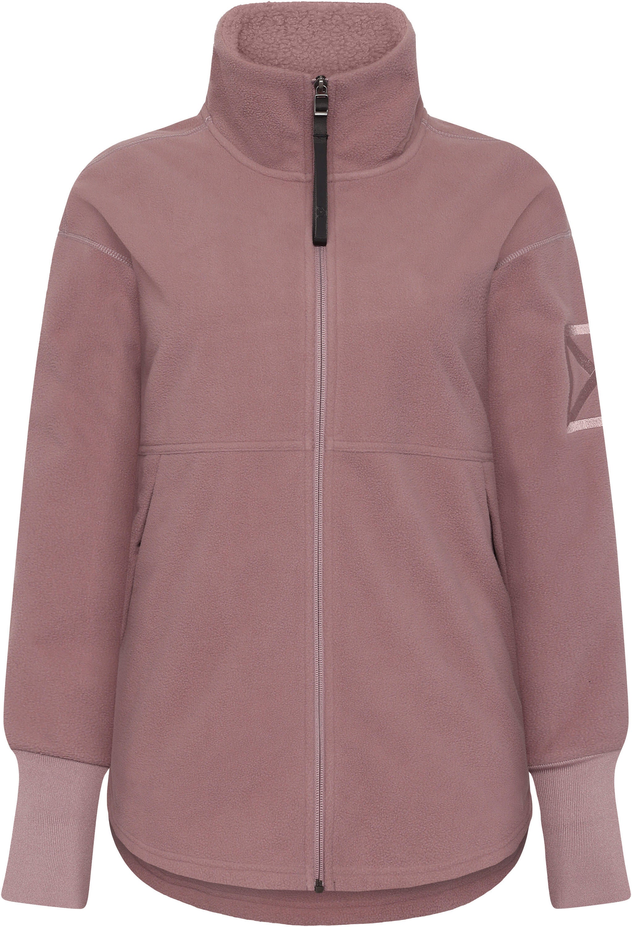 Fleecejacke RONJA - J05-Faded Wine - Violett
