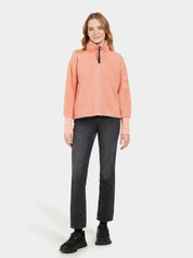 Teddy-Fleecejacke ALEXA - K14-Clay Pink - Rosa