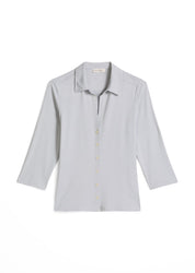 Bluse aus Viskose - 0904-Grey Horizon - Blau