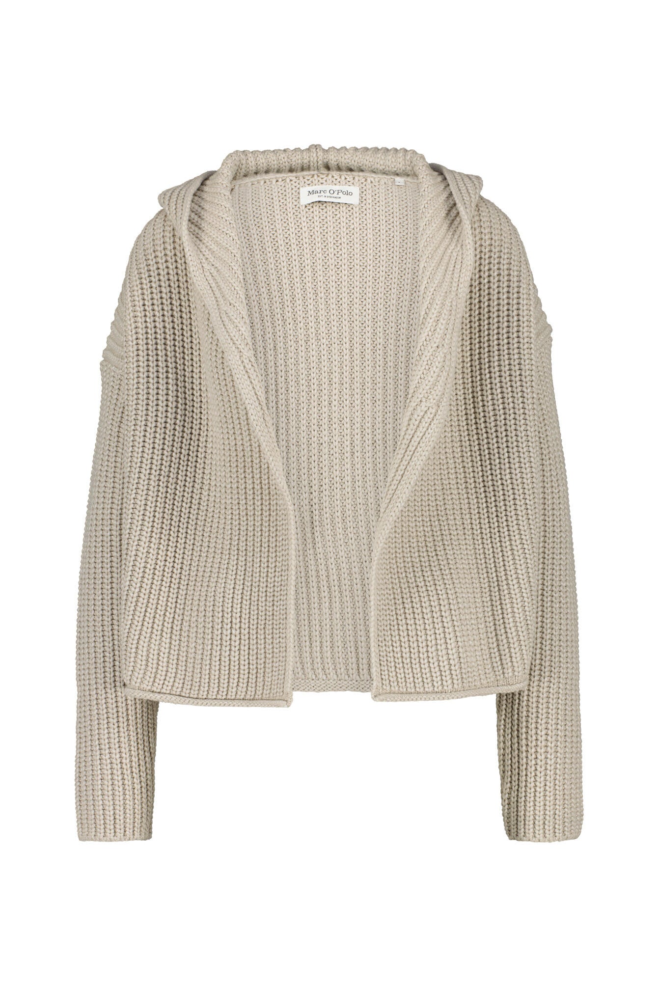 Strickjacke aus Baumwollmix - 0914-Linen Beige - Beige