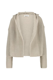 Strickjacke aus Baumwollmix - 0914-Linen Beige - Beige