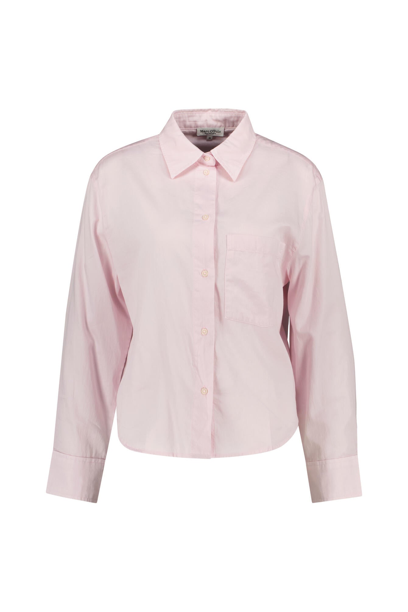 Bluse aus Baumwolle - 6725-Dried Rose - Rosa