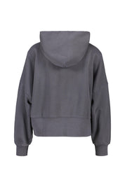 Sweathoodie Oversized aus Baumwolle - 5890-Stormy Sky - Grau