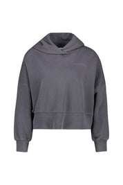 Sweathoodie Oversized aus Baumwolle - 5890-Stormy Sky - Grau