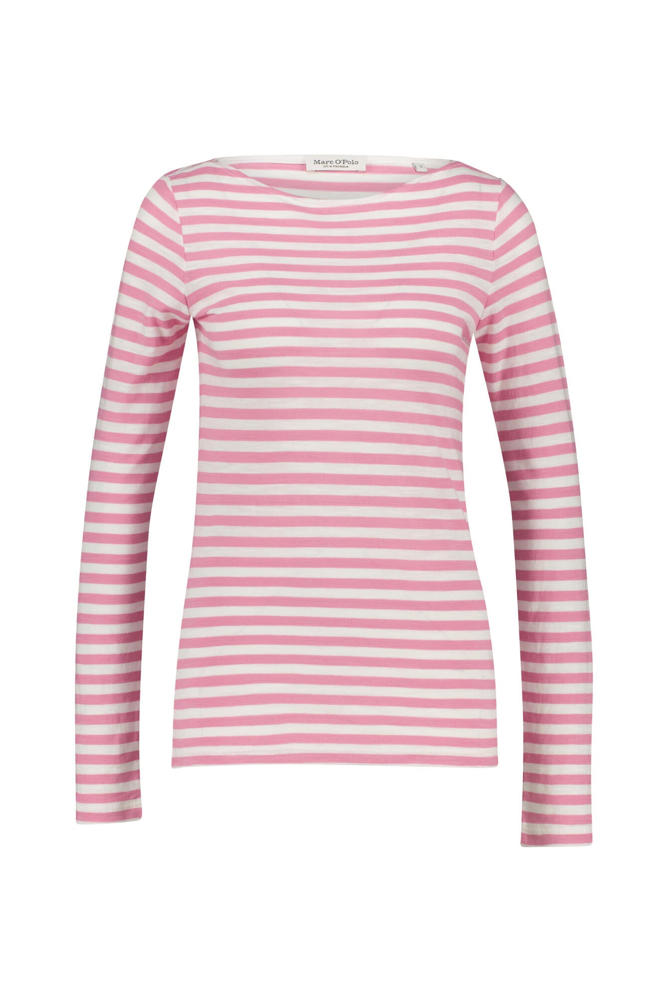 Langarmshirt aus Baumwolle - 7944-Medium Pink_Multi_05 - Pink