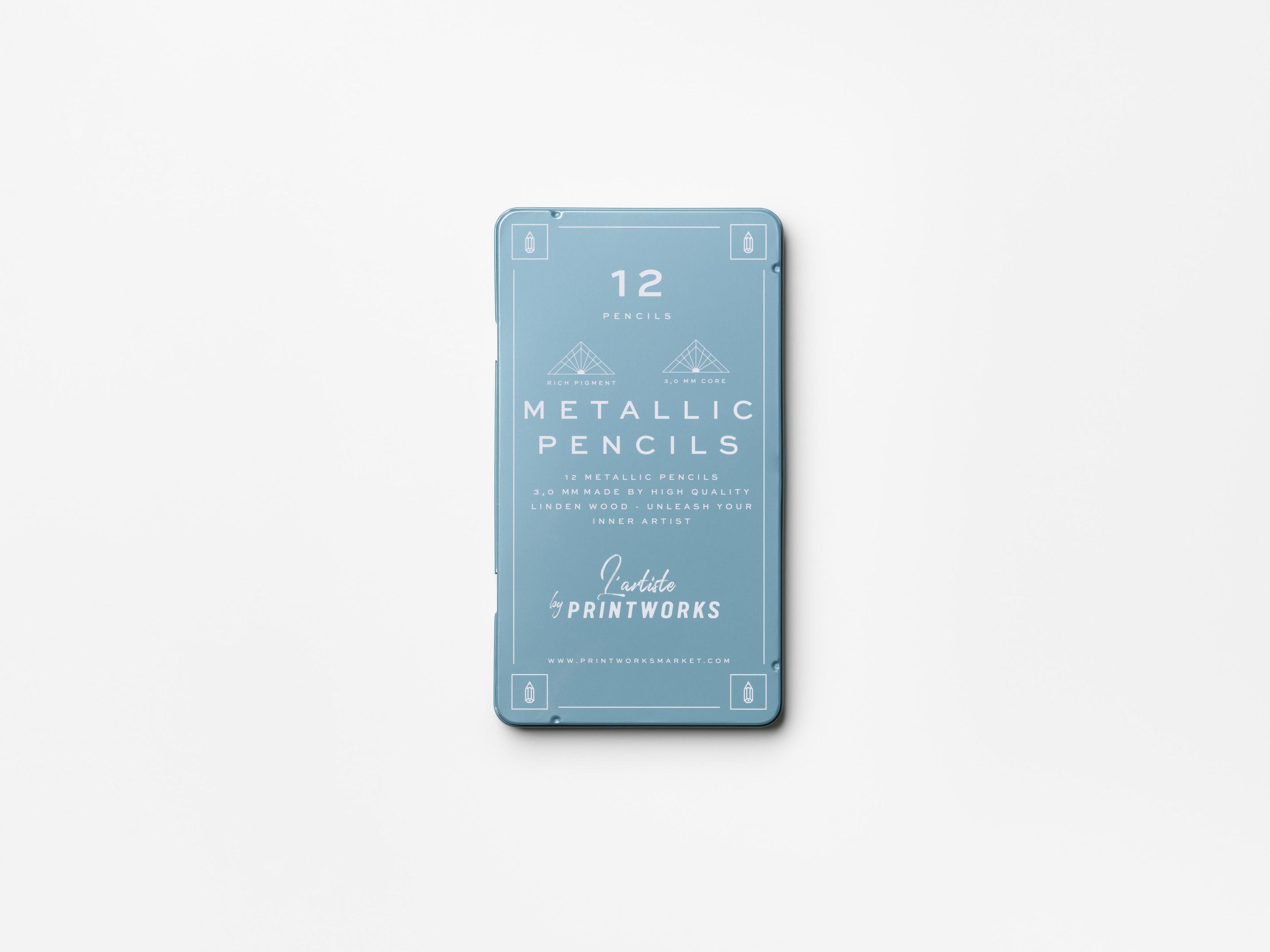 Buntstifte METALLIC - Grey - Mehrfarbig