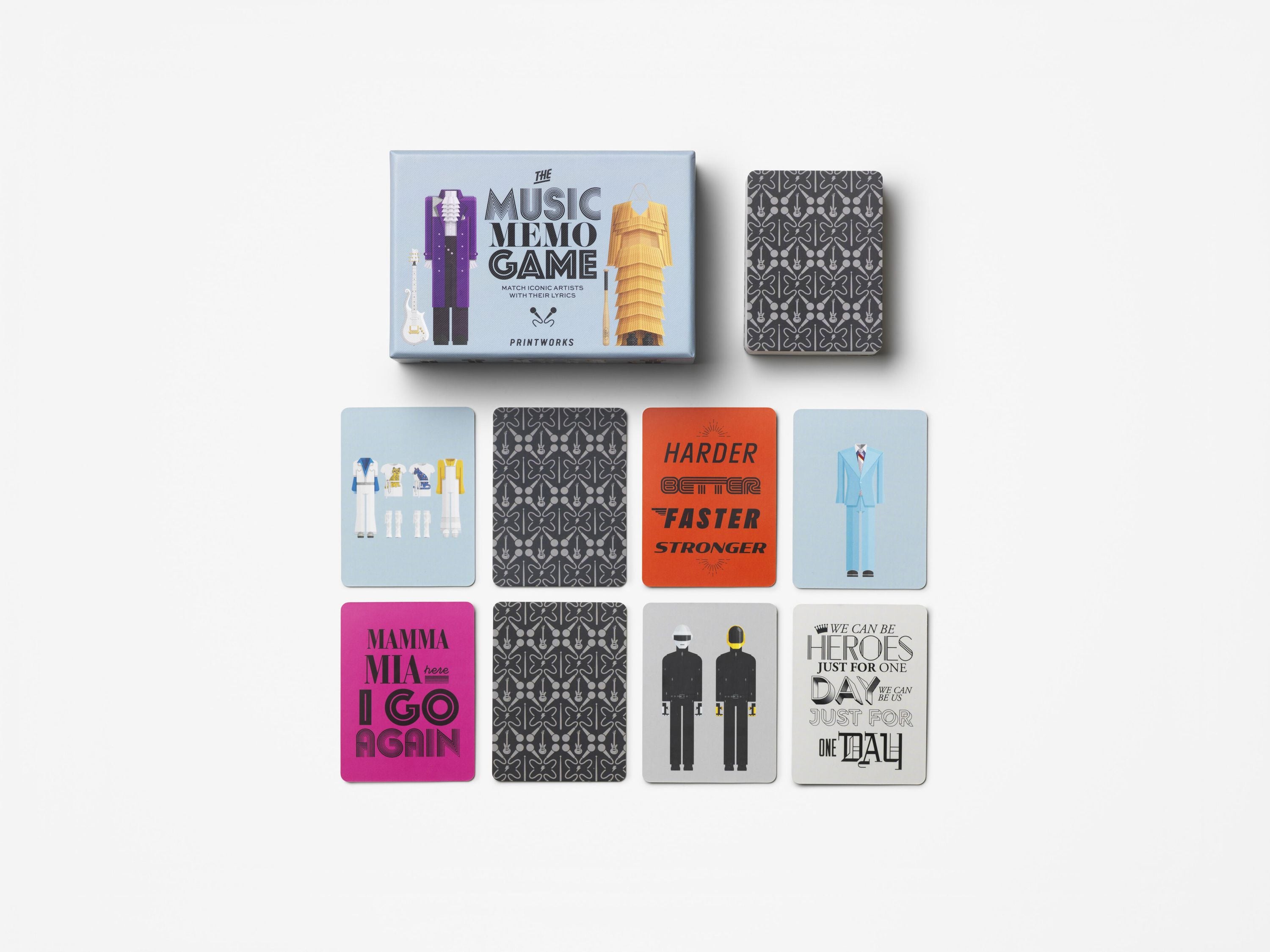 Memospiel MUSIC - Blue Multi - Mehrfarbig