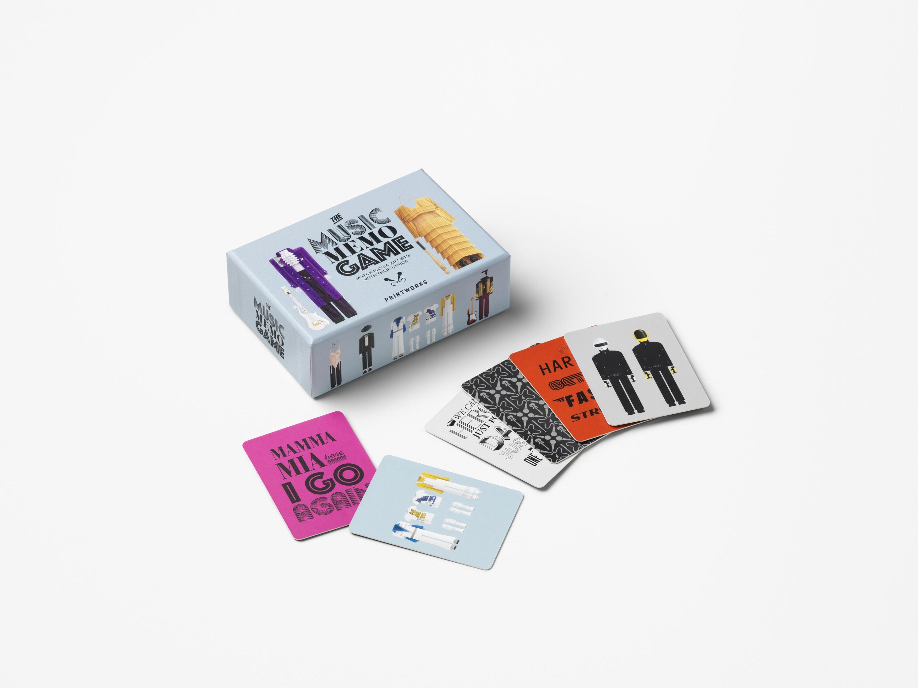 Memospiel MUSIC - Blue Multi - Mehrfarbig