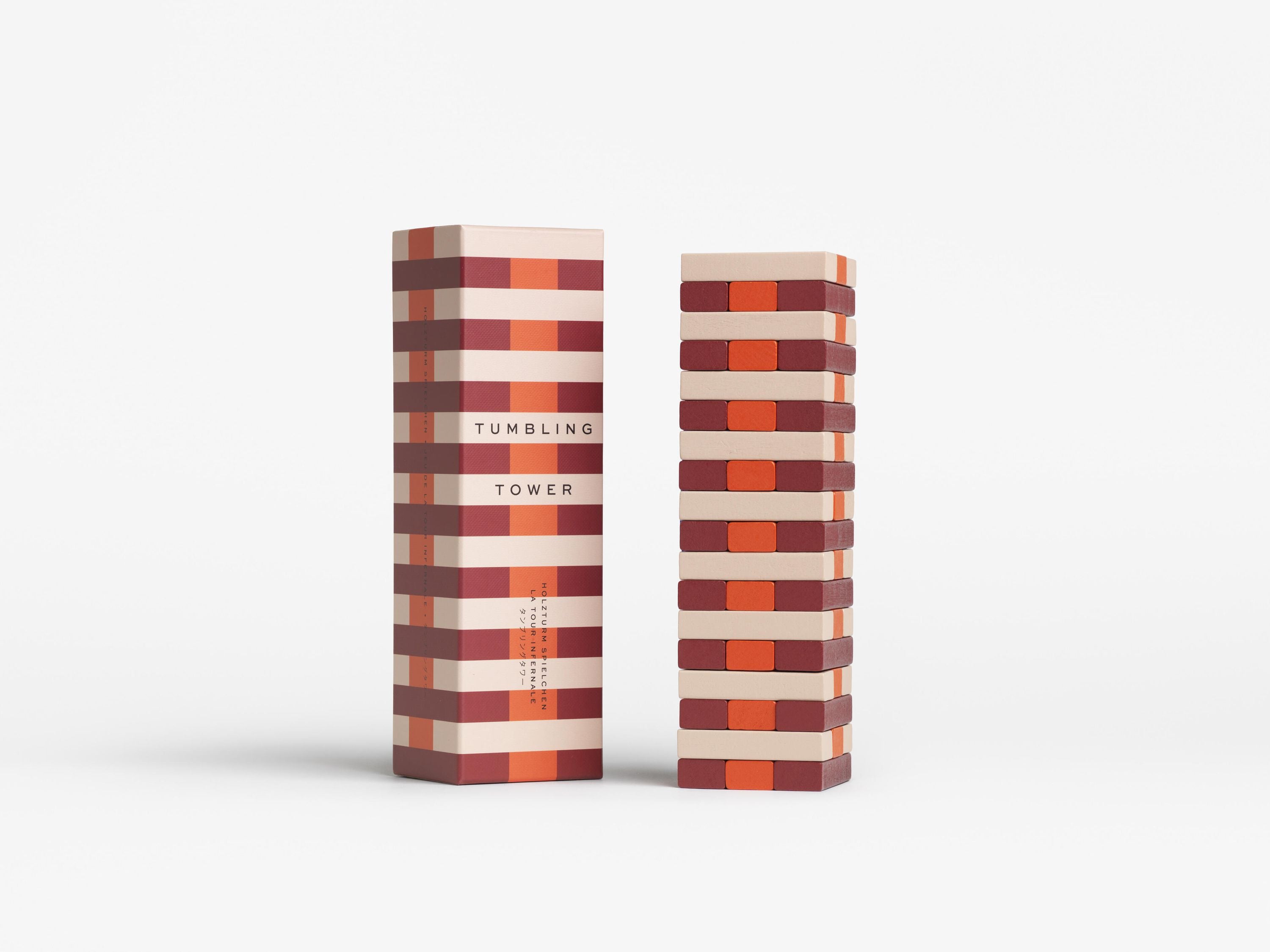 Wackelturmspiel - Red Multi - Rot