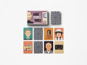 Memospiel ICONIC PEOPLE - Mauve - Mehrfarbig