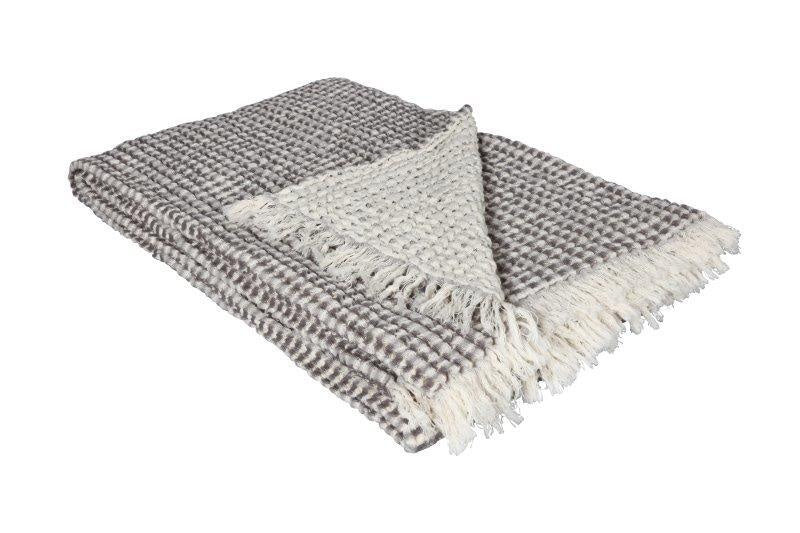 Wohndecke ANTIGUA 130x200 - graphit - Grau