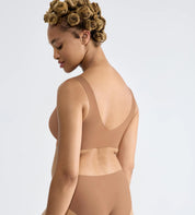 Bralette Zero Feel 2.0 - 00CM NOSTALGIC BROWN - Braun