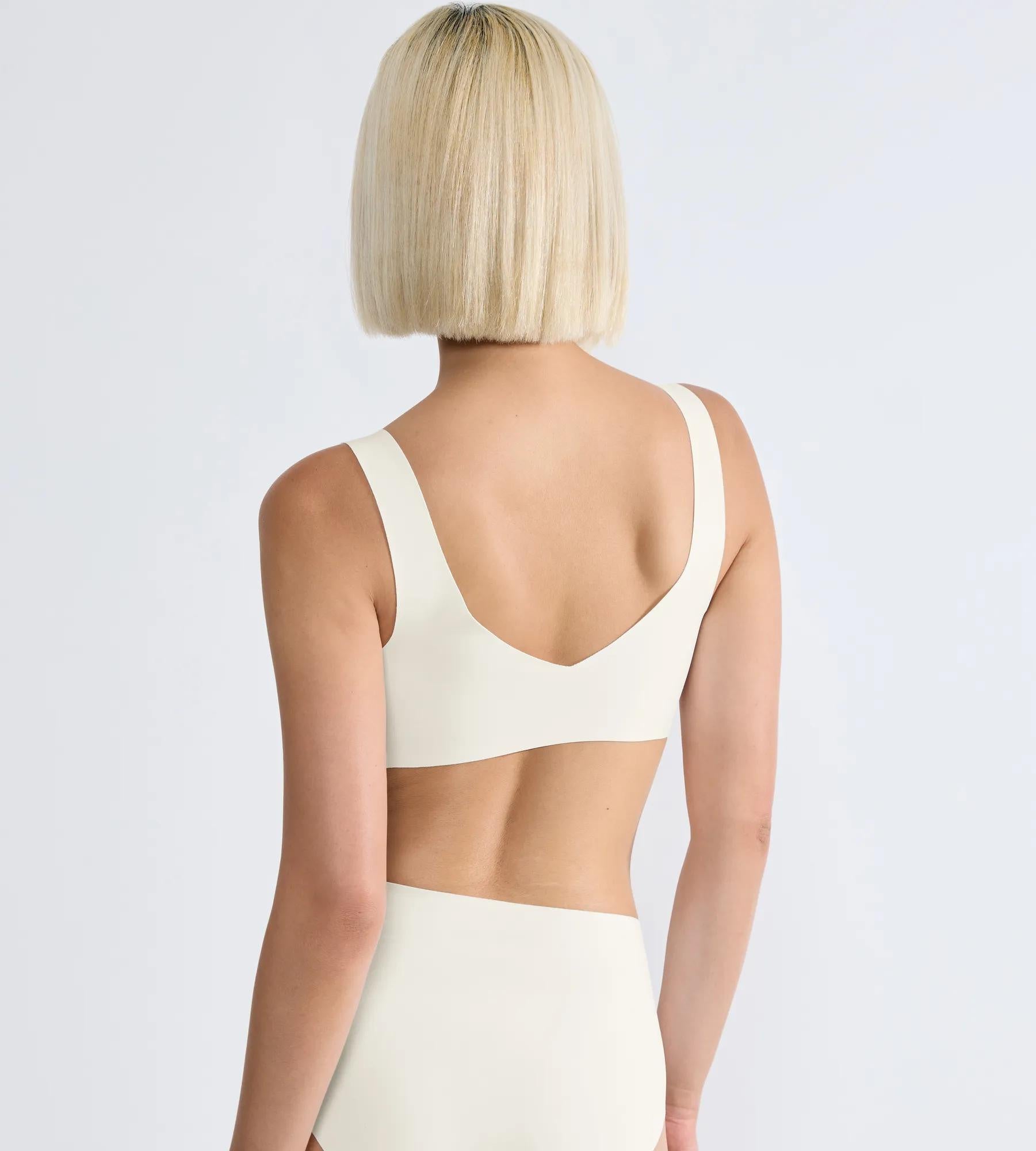 Bralette Zero Feel 2.0 - 00GZ SILK WHITE - Weiß