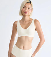 Bralette Zero Feel 2.0 - 00GZ SILK WHITE - Weiß