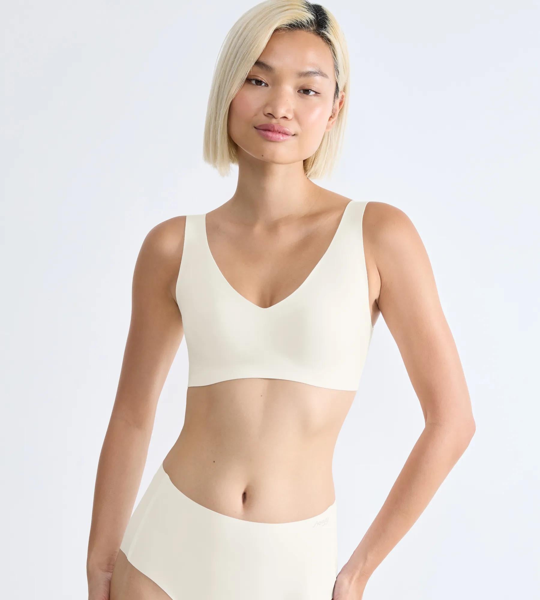 Bralette Zero Feel 2.0 - 00GZ SILK WHITE - Weiß