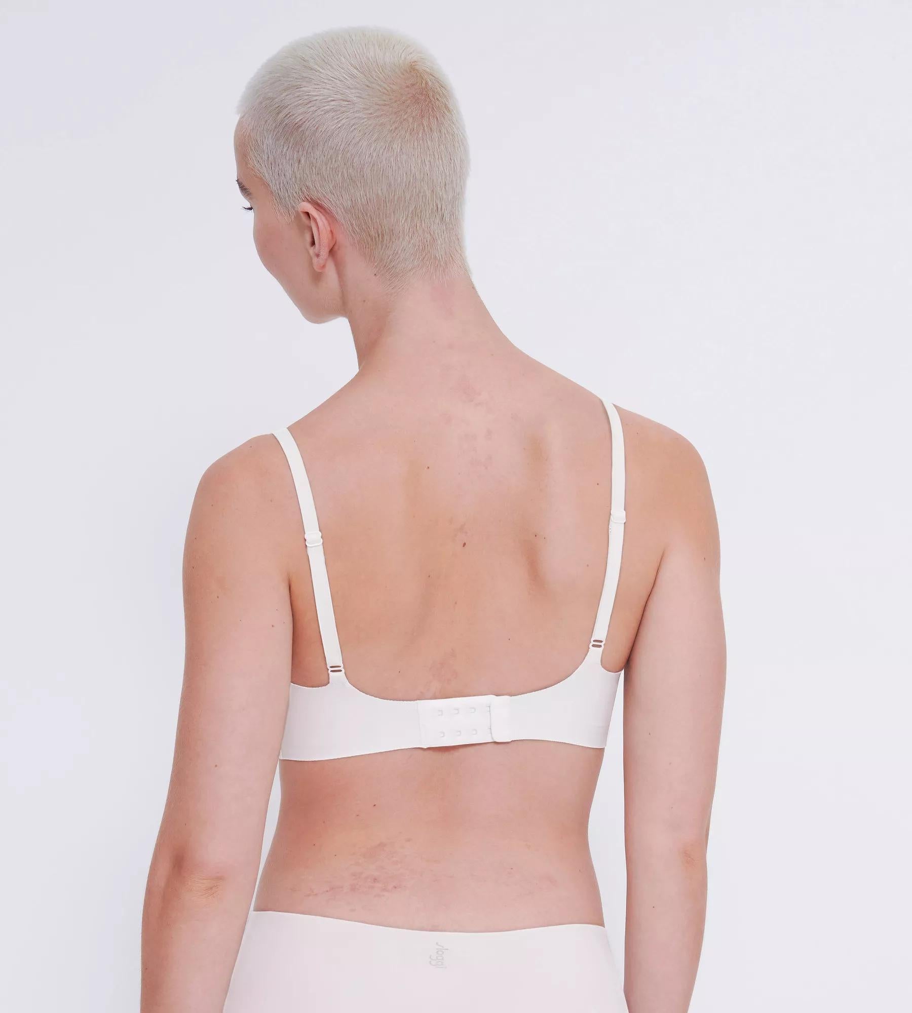 Bralette - 00GZ SILK WHITE - Weiß