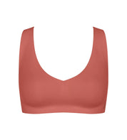 Bralette mit V-Auschnitt - 7128 CANDID ORANGE - Orange