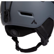 Skihelm FLYTE PRO - 900-BLACK NIGHT/GREY - Schwarz