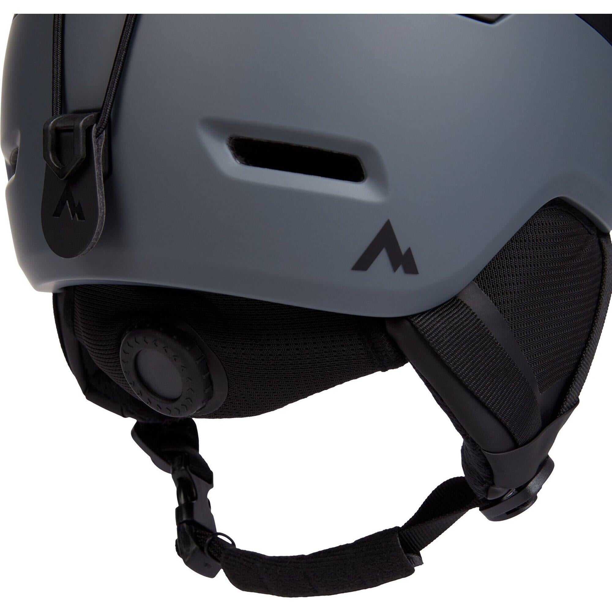 Skihelm FLYTE PRO - 900-BLACK NIGHT/GREY - Schwarz
